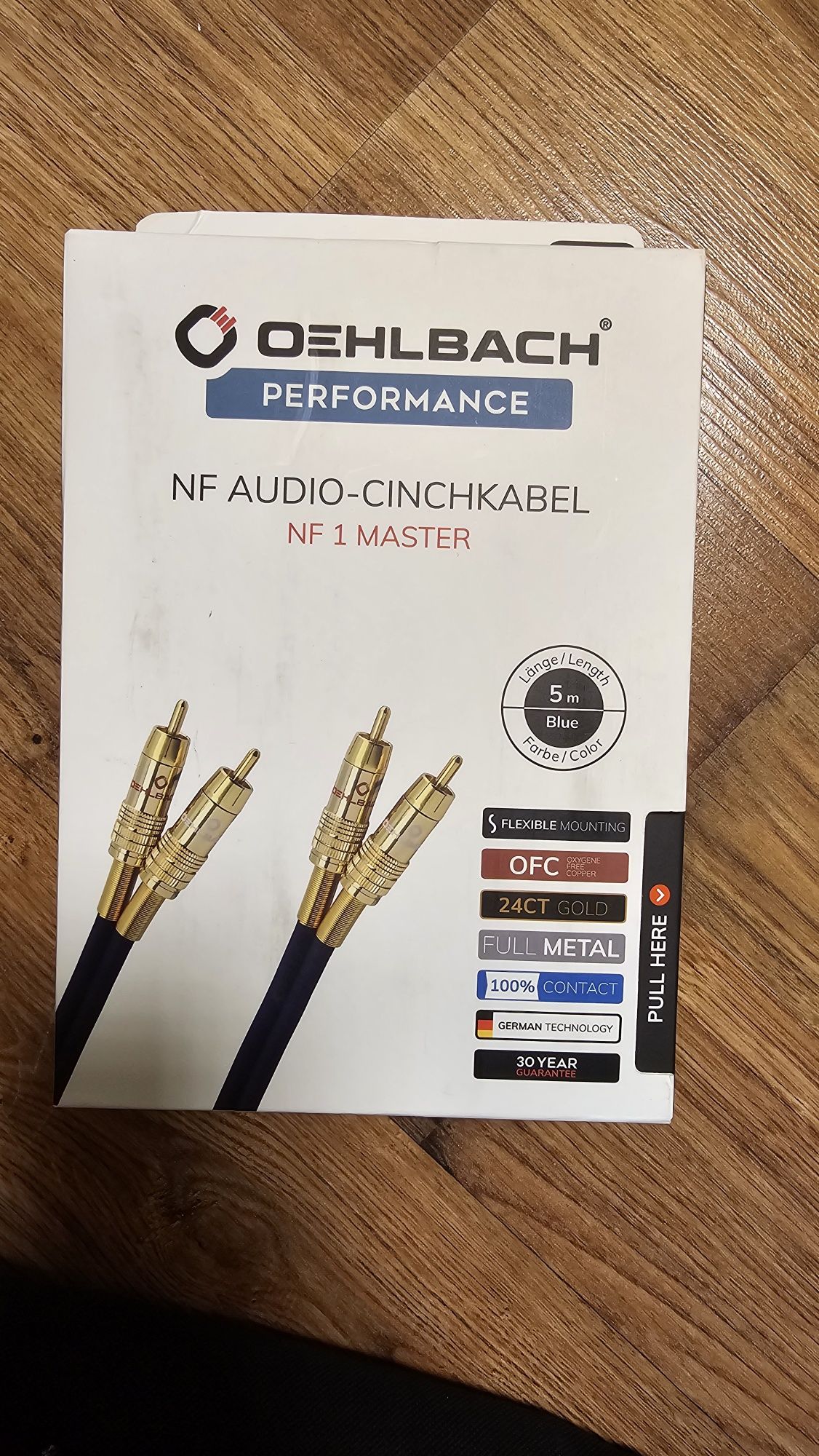 Oehlbach - NF 1 Master Kabel Audio 2xRCA