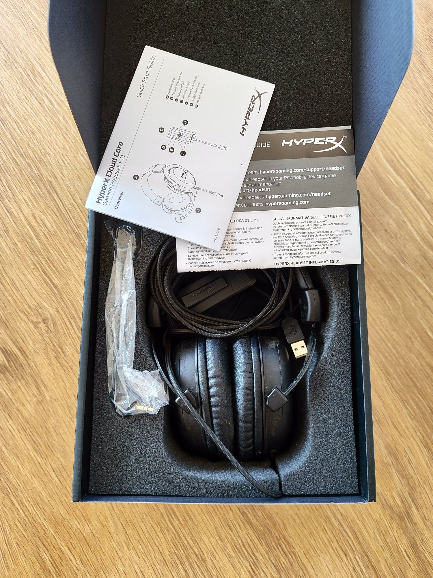 Наушники HyperX Cloud Core 7.1 Black