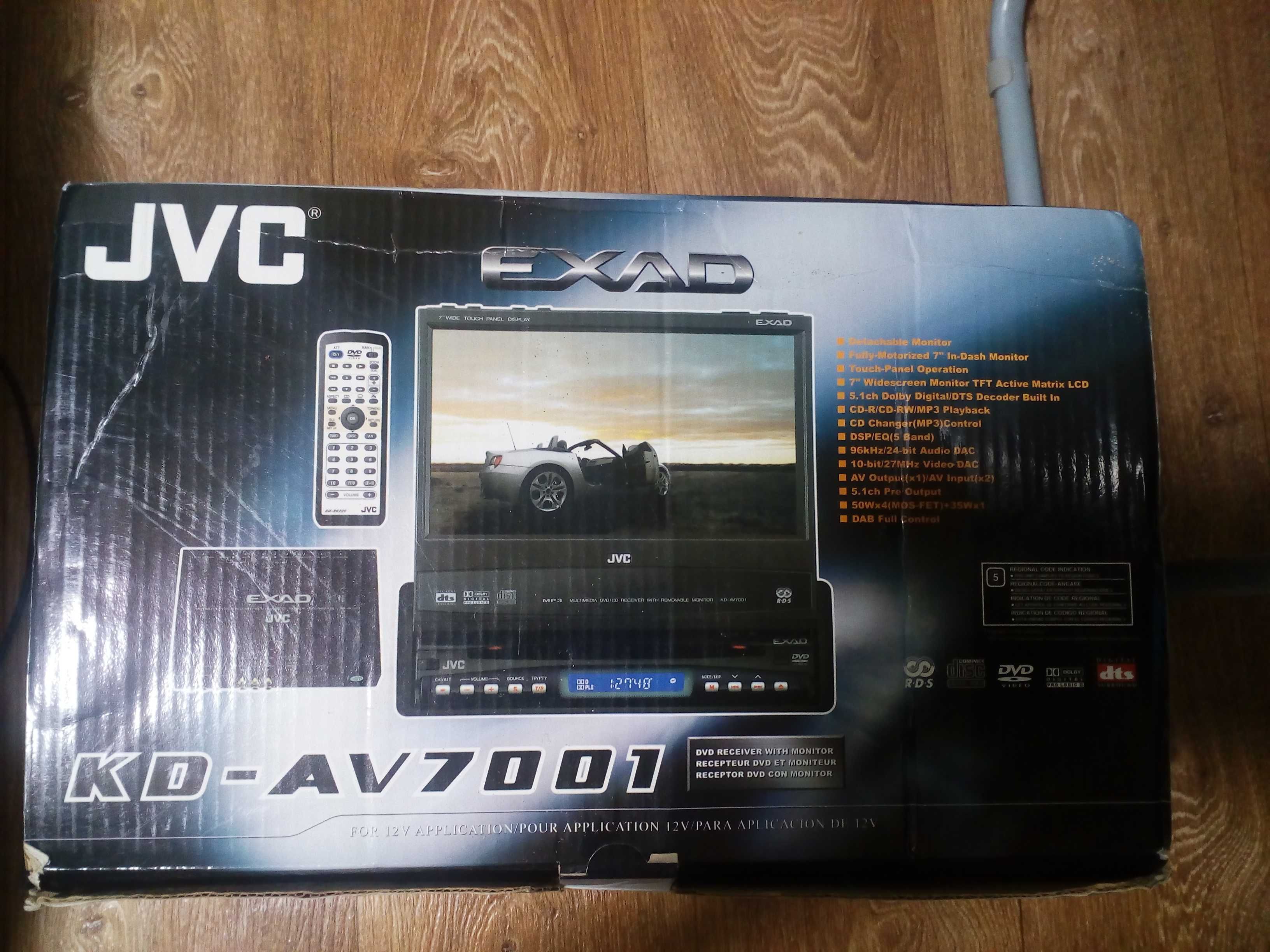 Автомагнітола JVC KD-AV7001