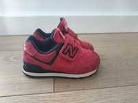New Balance rozm 21 5 czerwone