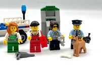 Lego City 60136 Policja zestaw startowy 4 figurki i pies