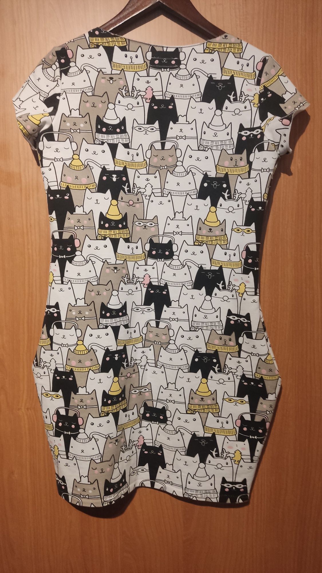 Paczka zestaw ubrań z kotami kot dla kociary kawaii japan style