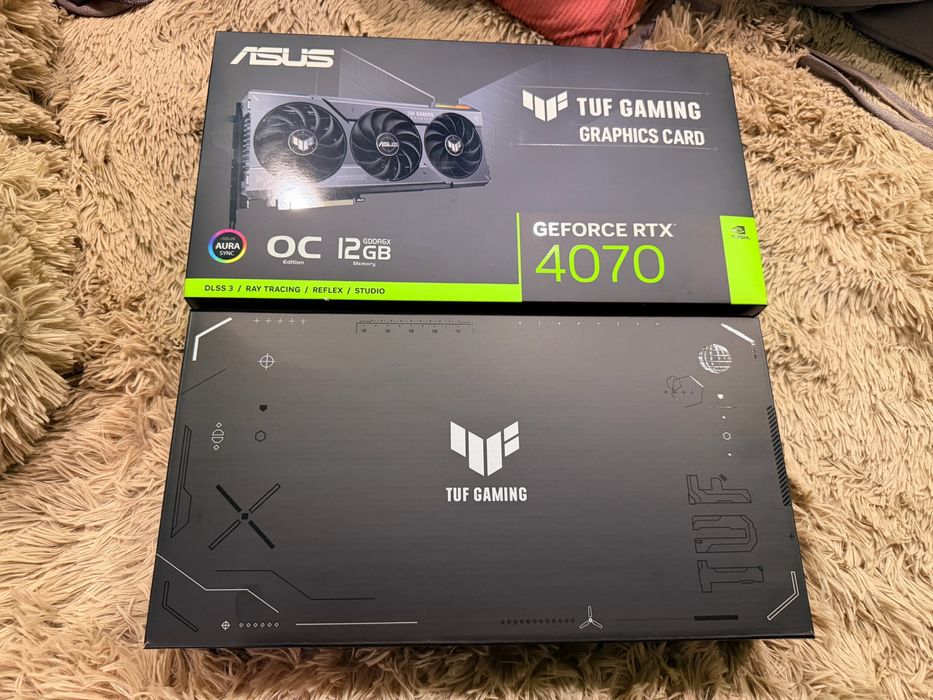 Asus RTX 4070 TUF Gaming — ідеальний стан, гарантія!