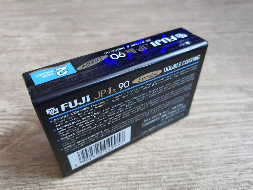 Fuji 90 kasety czyste magnetofonowe