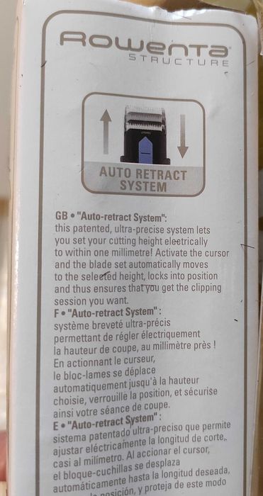 Máquina de cortar cabelo e barba Rowenta