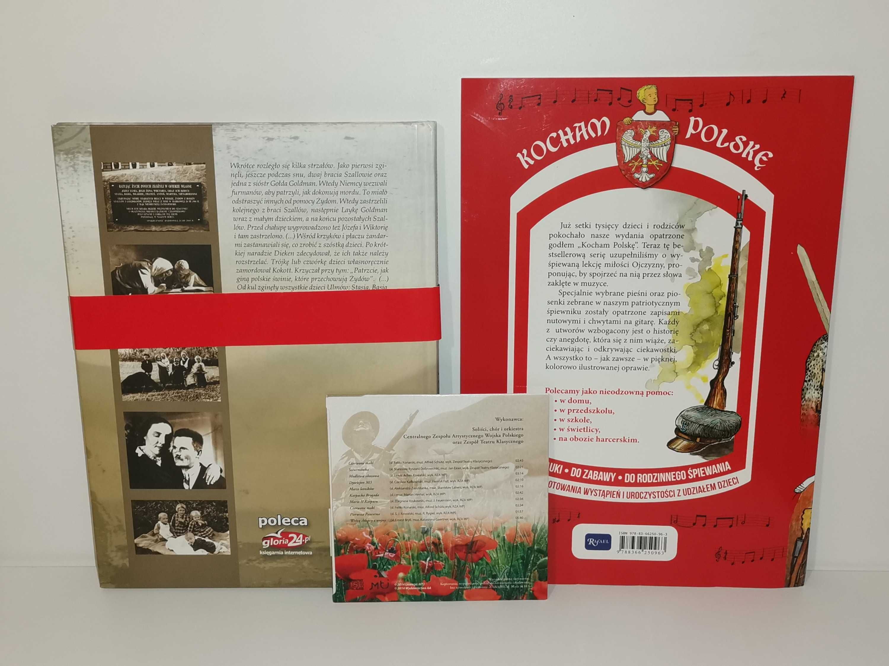 Książka, śpiewnik, płyta CD - patriotyczne historyczne - Rodzina Ulmów