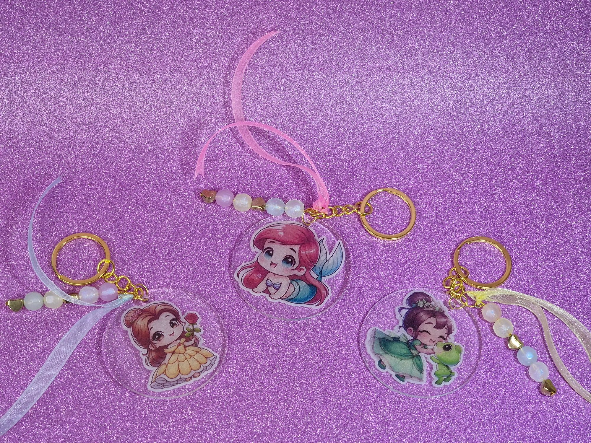 Chaveiros Princesas Disney