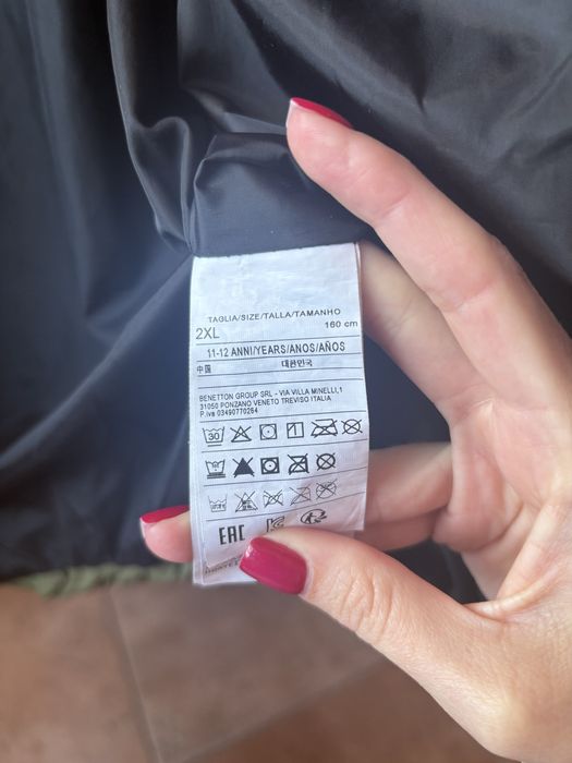 куртка Зимова ( єврозима ) оригінал benetton на хлопчика 10-13 років