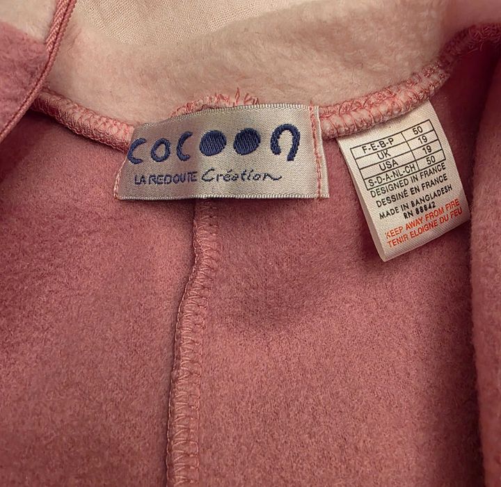 Macacão e gorro para Bebé Menina Coelhinha 50 cm. COCOON Novo