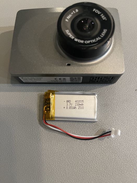Аккумулятор для відеореєстратора Xiaomi Yi Smart Dash Cam