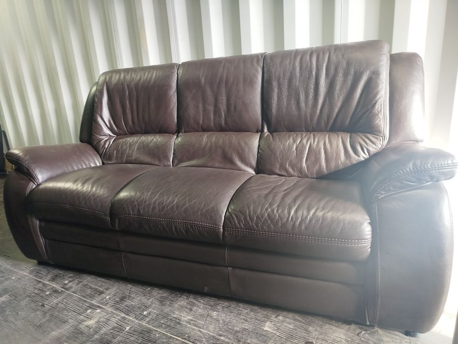 Шкіряний диван меблі можлива доставка