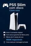 Ps5 slim com disco