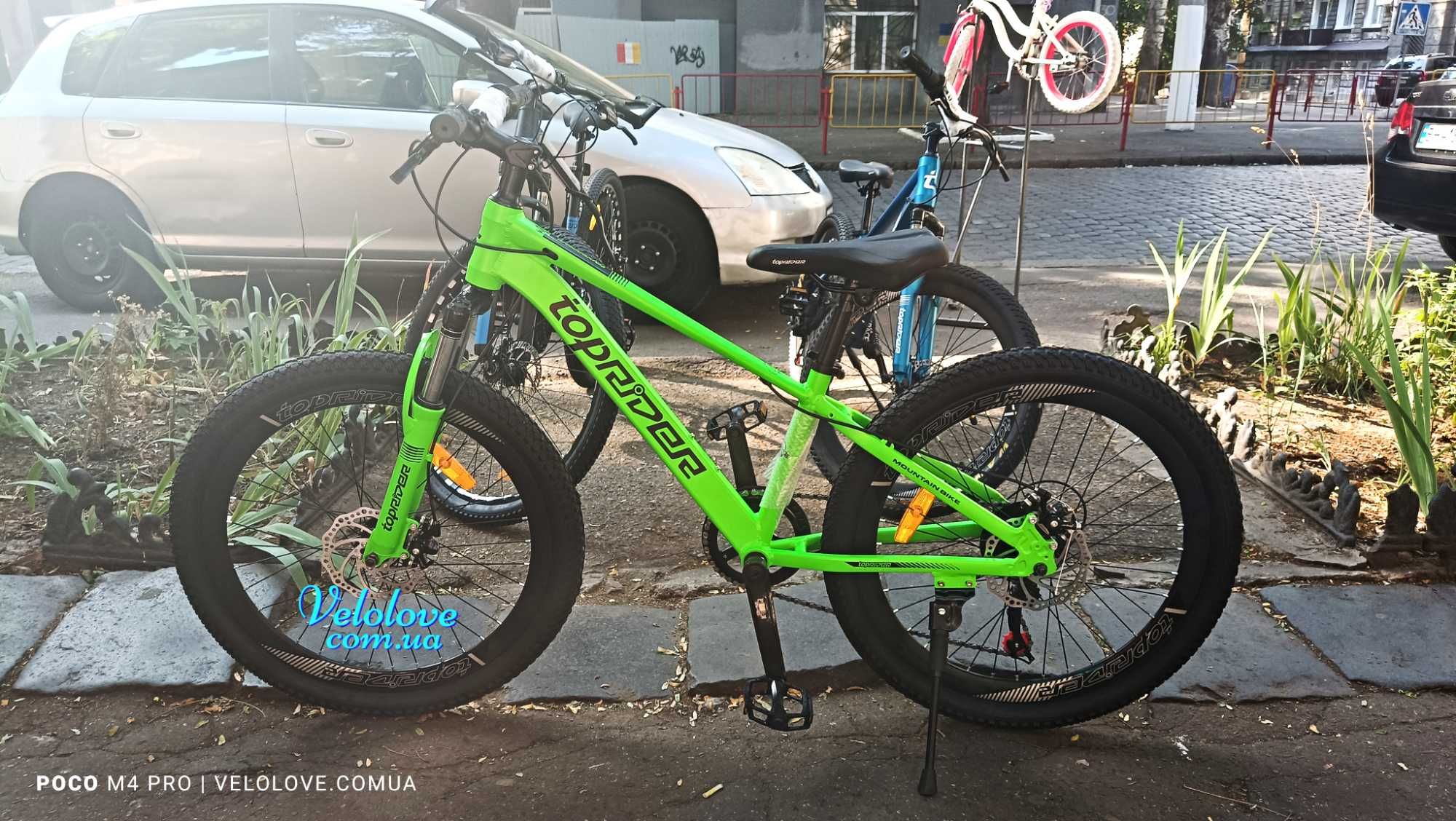 Детский, подростковый велосипед, алюминий, 24 колеса, Shimano, цвета