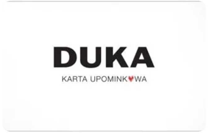 karta podarunkowa duka 200zl (okazja)