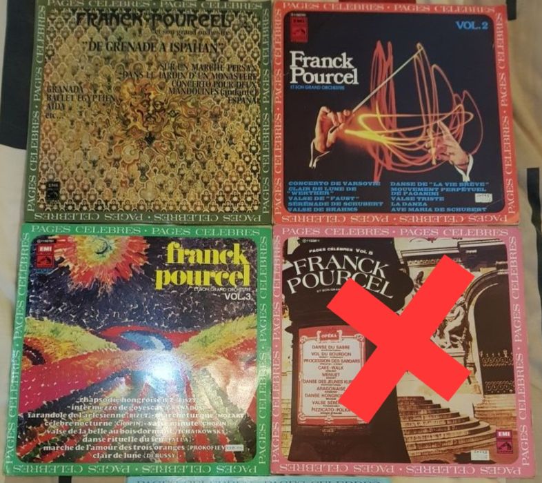 Discos vinil Franck Pourcel