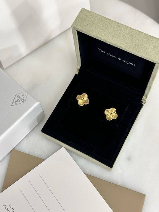 Сережки серьги ван клиф vca van cleef
