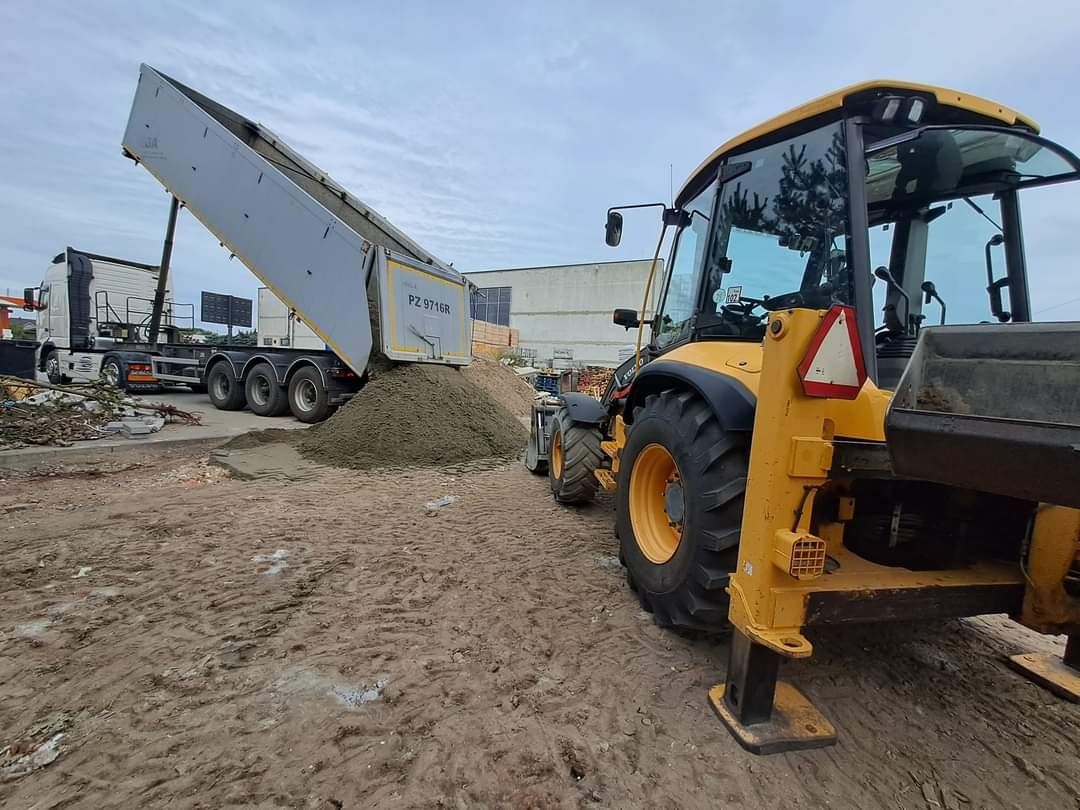 Piasek Ziemia Żwir Kruszywo Transport