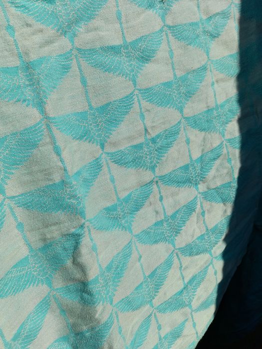 Chusta do noszenia dzieci tkana Ehawee slings crane bawełna len 4,20m