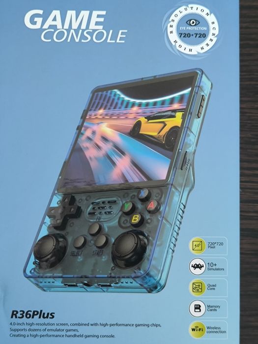Consola Retro R36S PLUS Original 128Gb (Nova na Caixa)