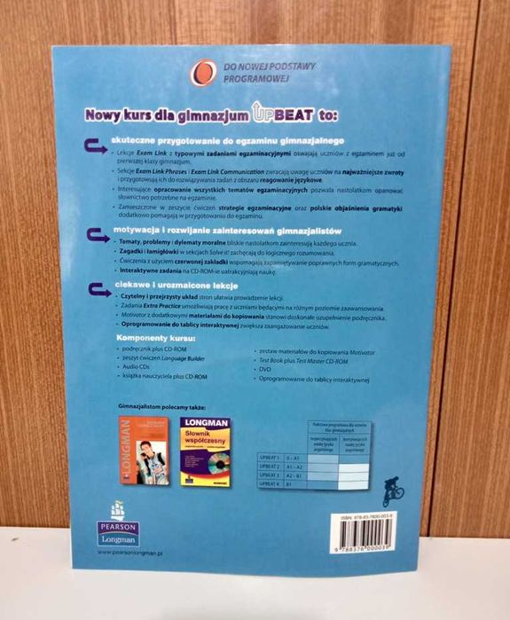 Angielski - Podręcznik UPBEAT 2 + DVD Nowy!!!