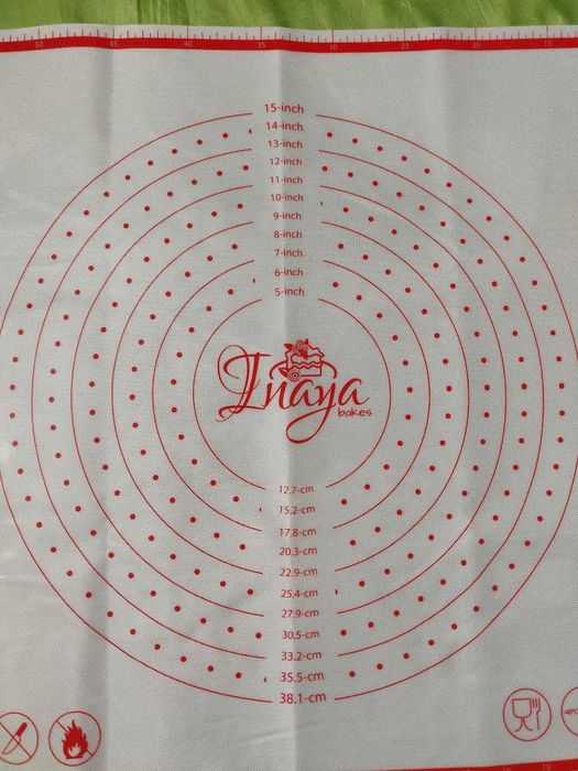 Силіконовий коврик для тіста 45 / 26 см