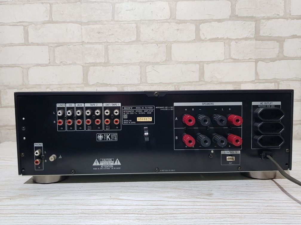 Стерео підсилювач/усилитель Sony TA-F435R 2х85Вт б/у з Німеччини