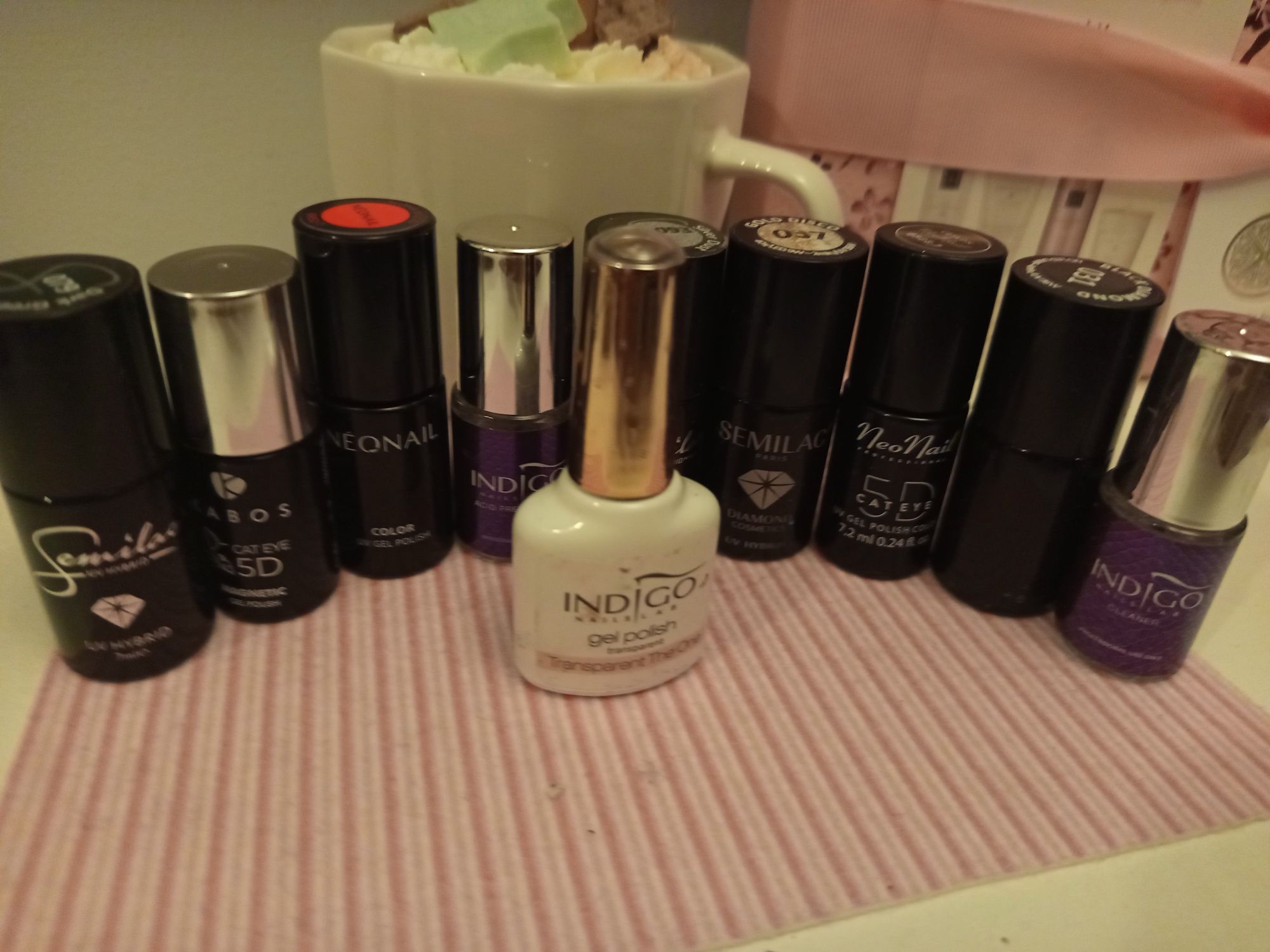 Indigo Lakier hybrydowy Semilac Neonail  do paznokci