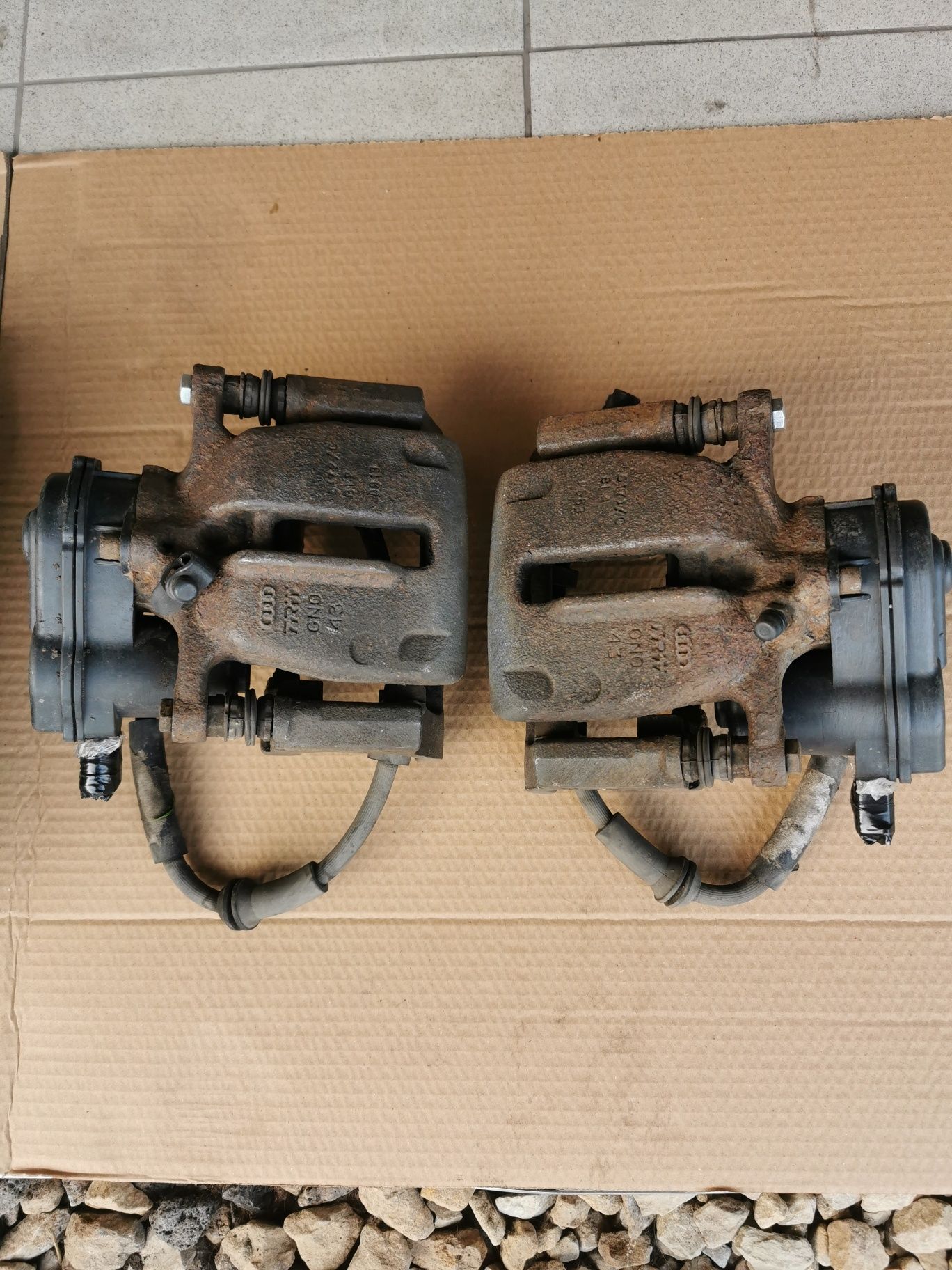 Zaciski Hamulcowe do Audi A7, A6, A5, A4, A3 SWAP. Przód 356mm tył 330