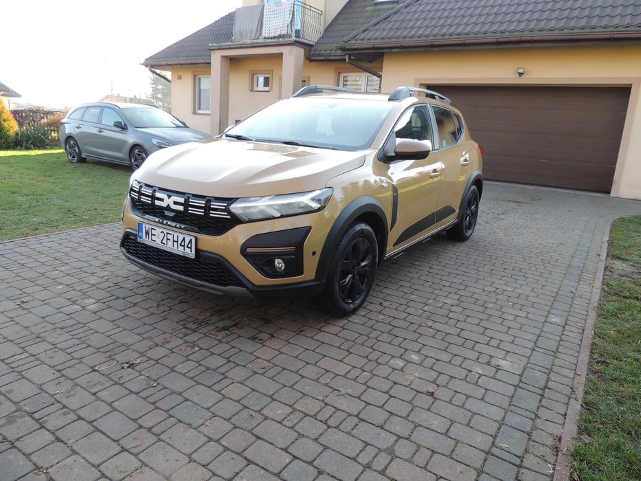 Dacia Sandero Stepway Salon POL, 1 Właśc, Serwis ASO, Extreme, automat