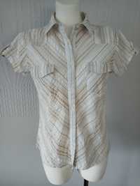 bluzka zapinana letnia 100% bawełna