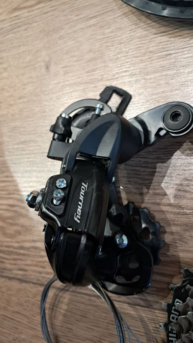 Naped rowerowy 3x7 do rowerka 20 lub 24 cale gripshift