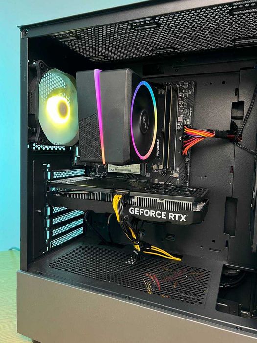 Ігровий ПК Ryzen 5 7500F/16Gb/A620M-E/RTX5060/M2-512GB/600W  KLAVAcomp