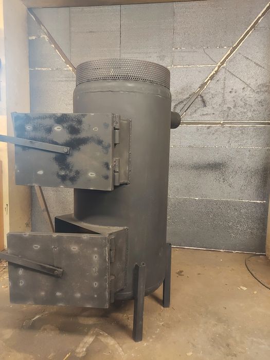 Ogrzewanie garażu, piec na warsztat, tunel szklarnie, kocioł typu koza