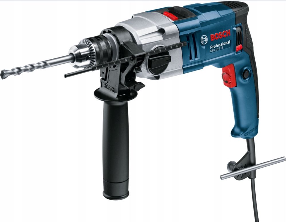 BOSCH Wietarka Udarowa 800 W GSB 18-2 Walizka