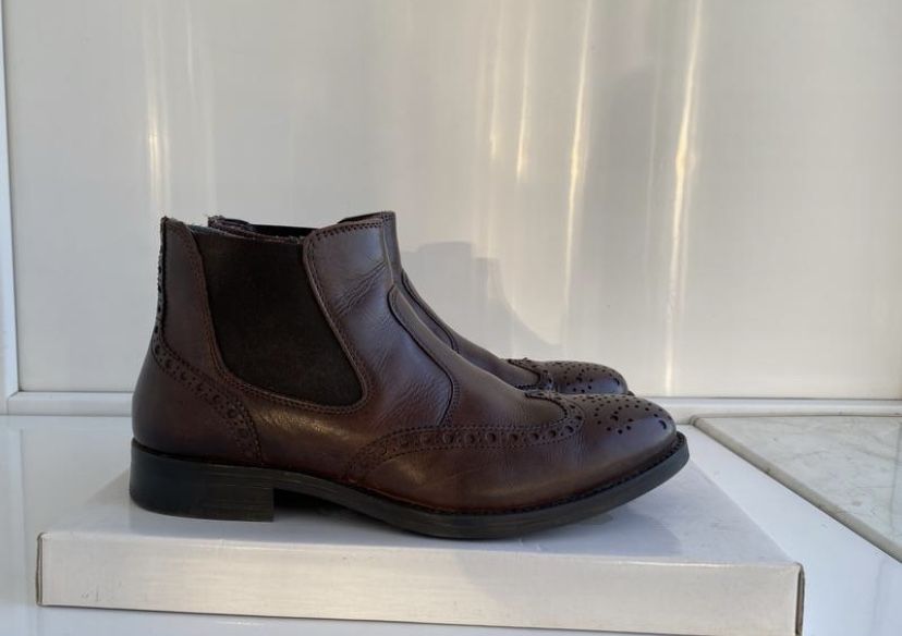 Чоловічі черевики челсі terrablu шкіряні