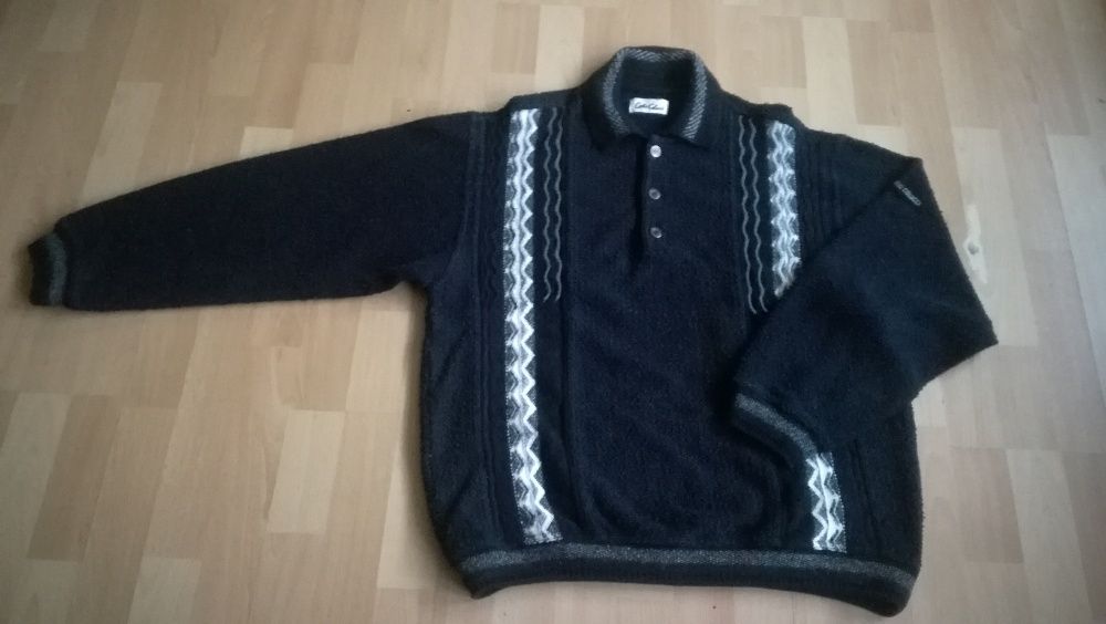 Klasyczny sweter CARLO COLUCCI r.M stan bardzo dobry
