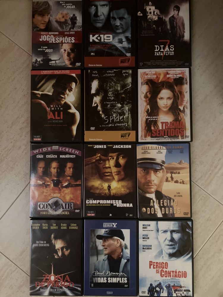 Dvds originais de vários filmes