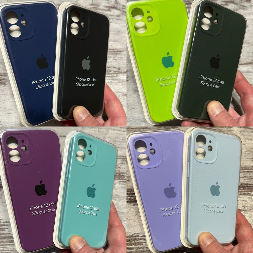 Чехол iphone 12 mini silicon case чехлы айфон 12 мини микрофибра силик