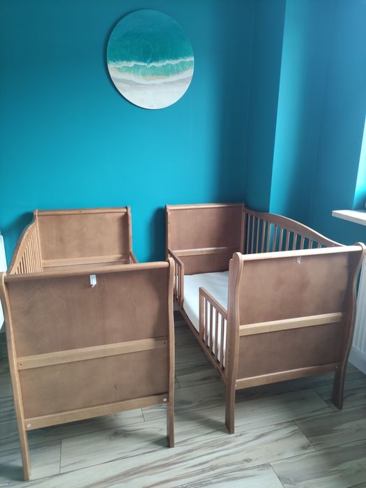 Łóżeczko/materace+przewijak