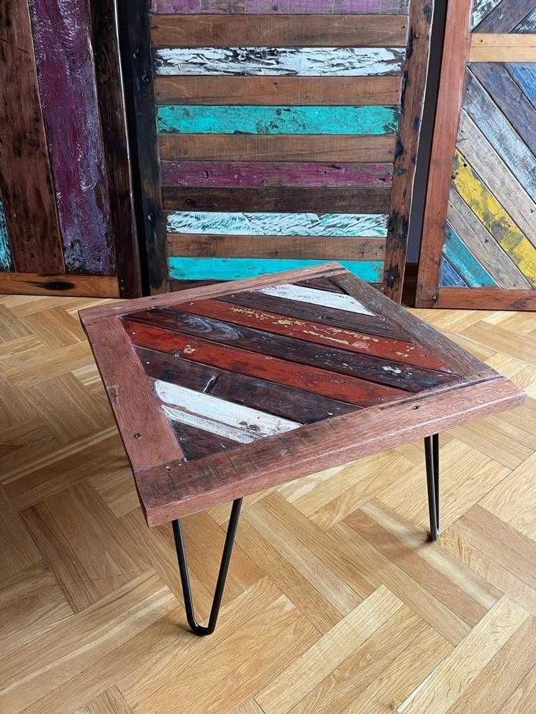 Blat z drewna tekowego Drzwi przesuwne BOAT WOOD inwestycja  w unikat