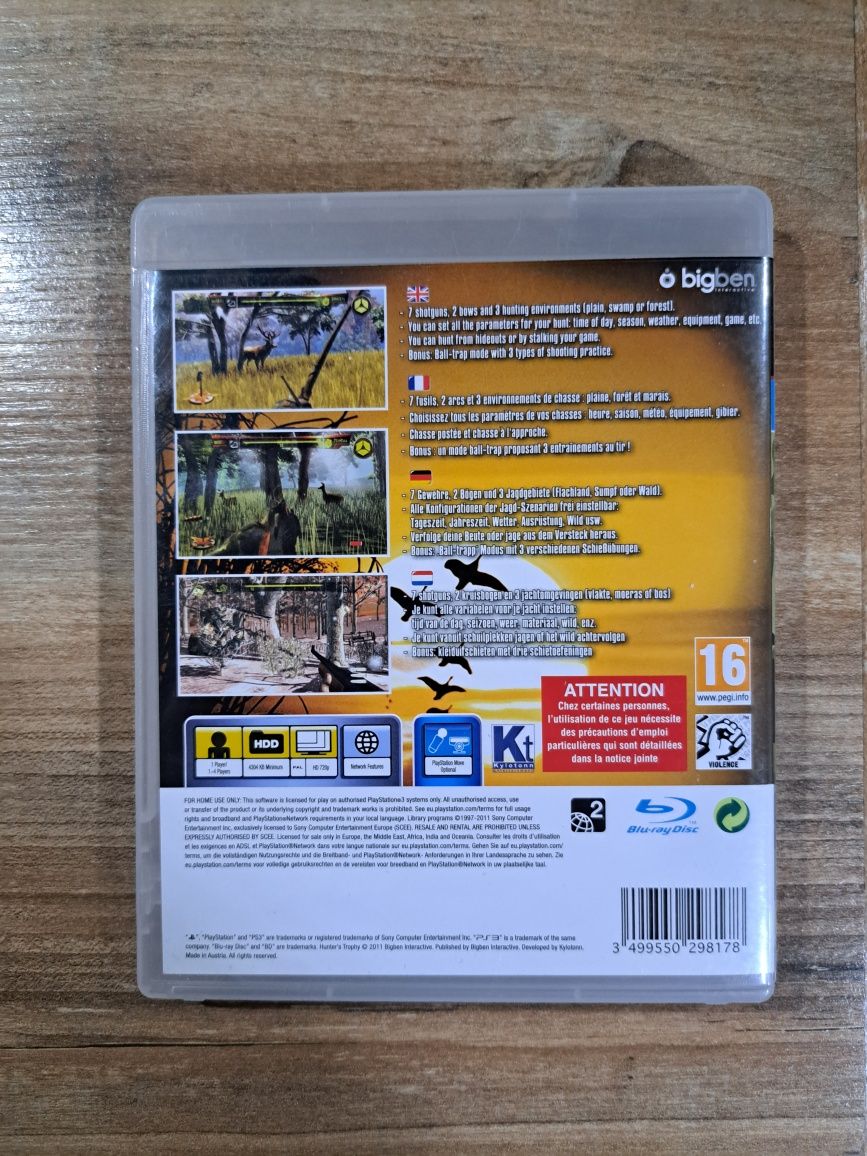 Hunter's Trophy Hunters Ps3 Playstation 3 komplet 3xA