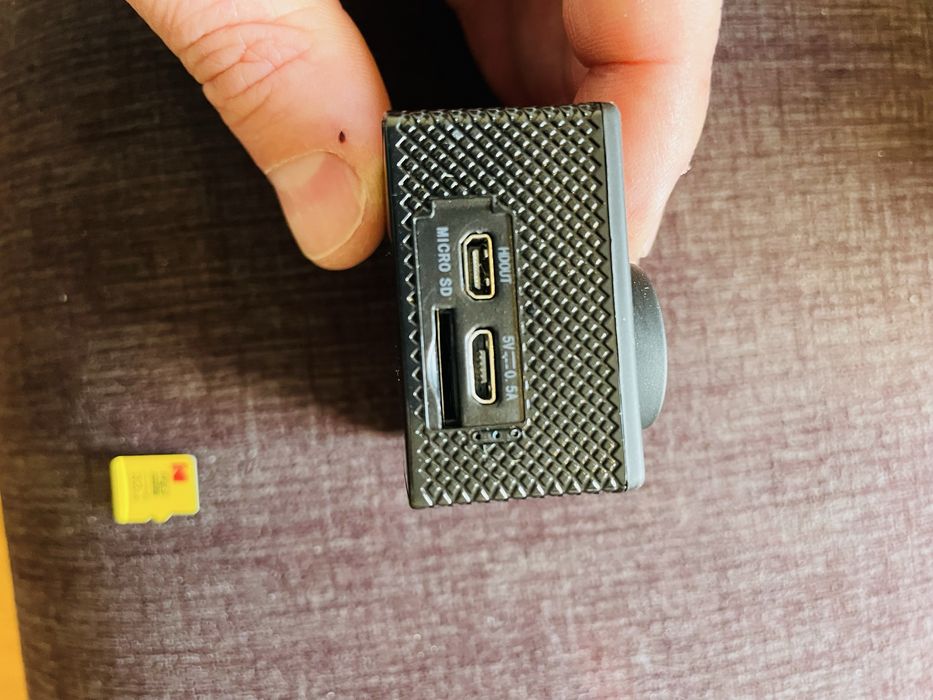 Camera ação 4k nk + SD 32gb + acessorios