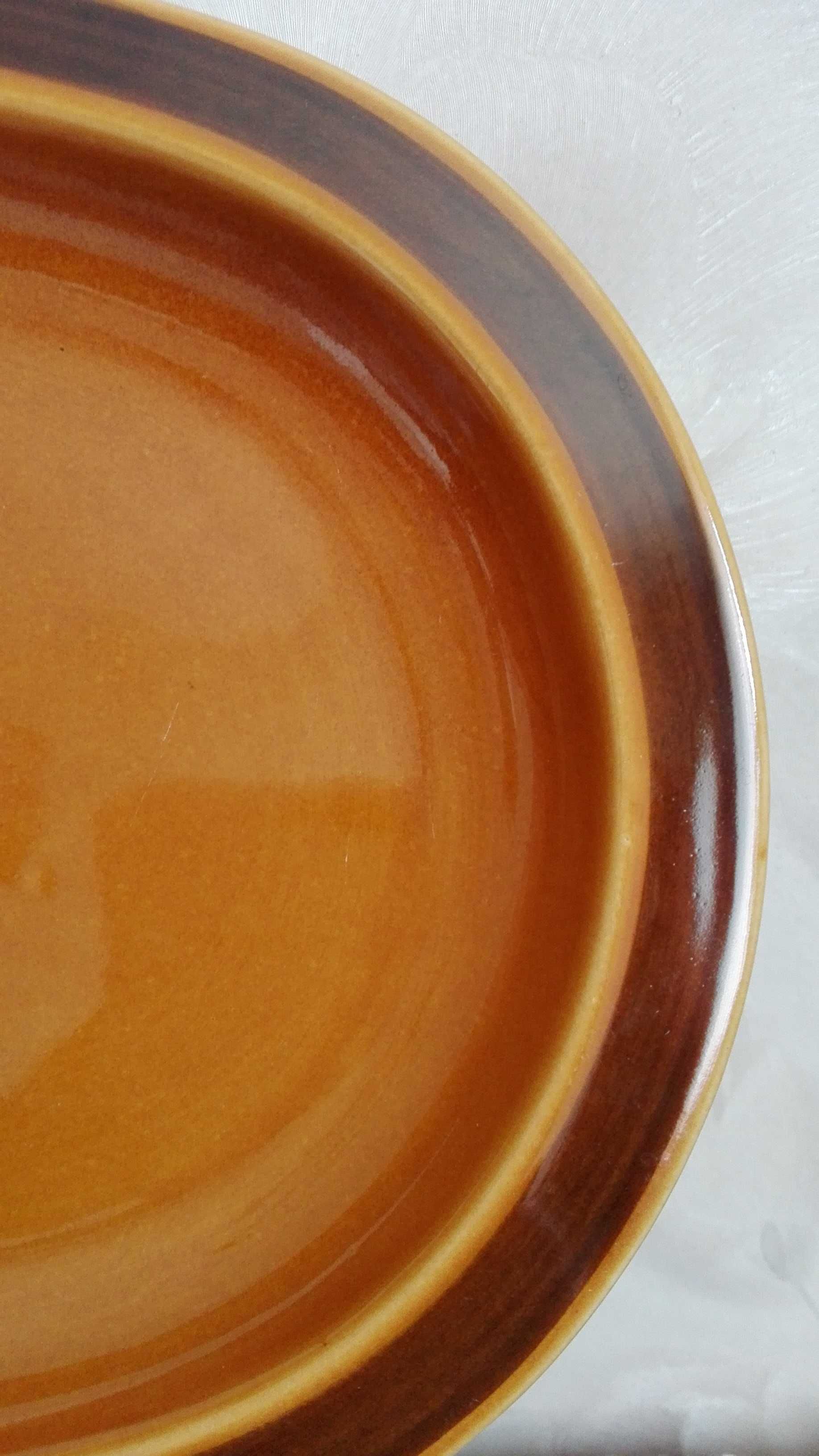 Półmisek duży, porcelit DDR, ręcznie malowany