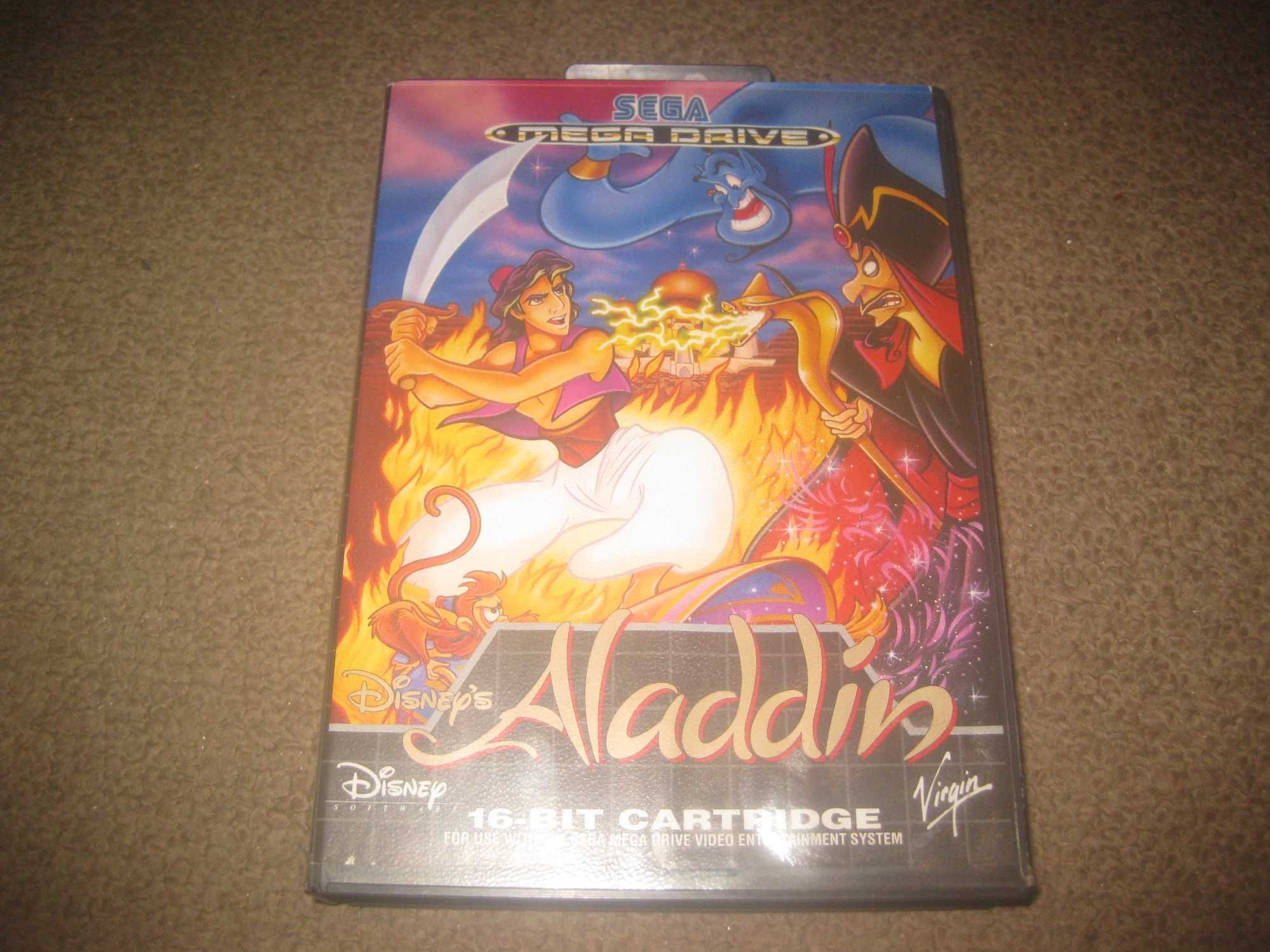 Jogo "Aladdin" para Sega Mega Drive