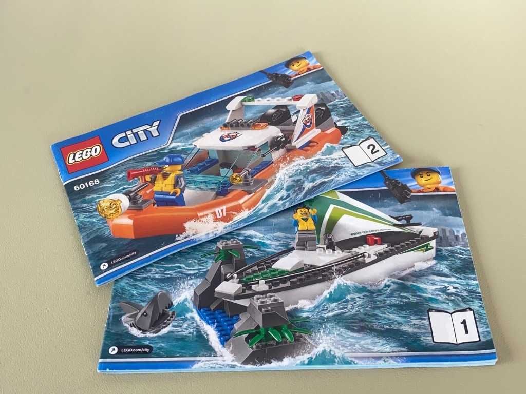 LEGO CITY 60168 Na ratunek żaglówce / 100% komplet