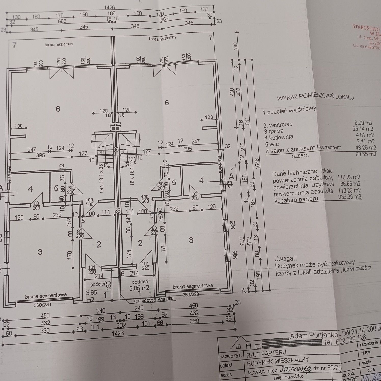 Dom w zabudowie bliźniaczej 160m2