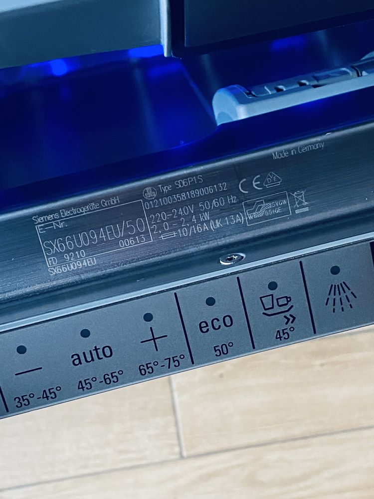 SIEMENS Zmywarka A+++ 60cm XXL 3 Kosze ZEOLITH Ikea