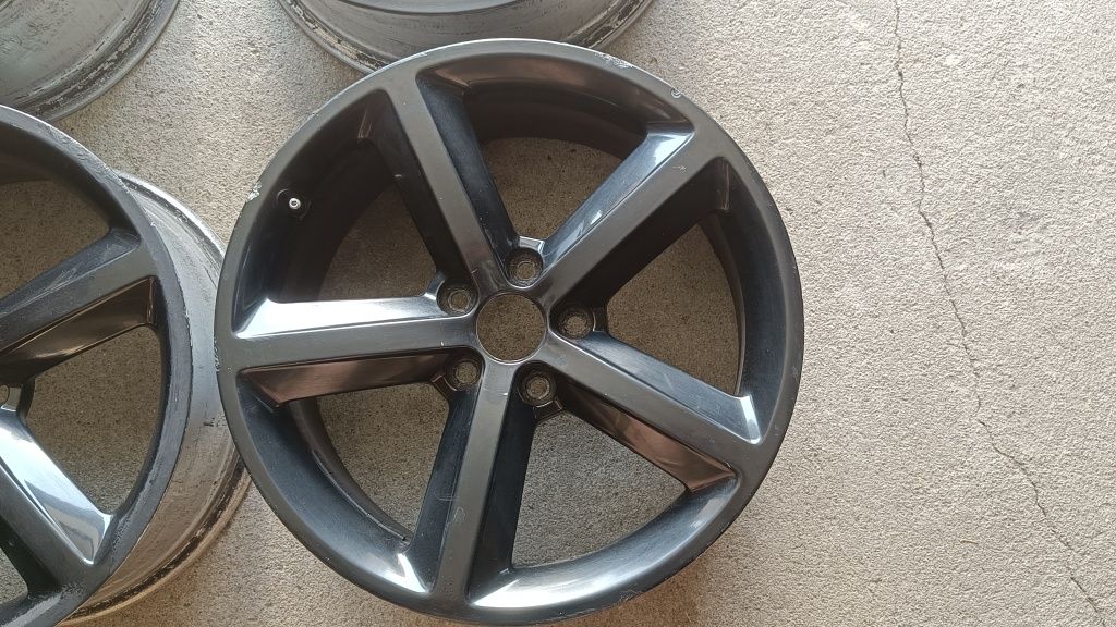 Felgi18 5x112 oryg Audi A6 a4 Czarne kpl