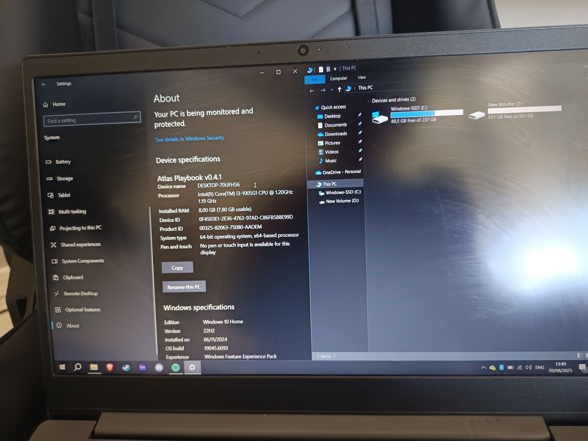 Computador Portátil Lenovo V15 IIL