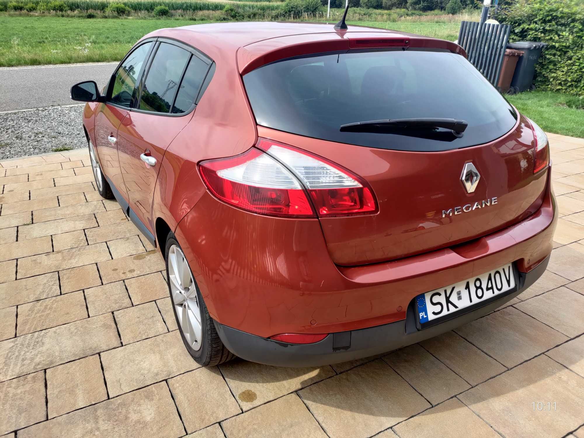 Renault Megane 3 III, 2010, rej 2011, LPG, Salon PL, przebieg 133k km